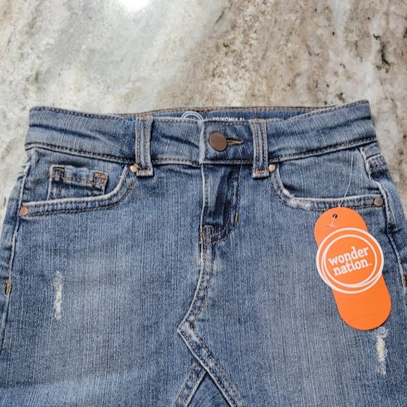 NWT wonder nation Denim Skirt - Picture 2 of 6
